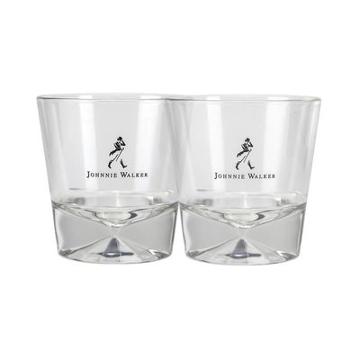 Conjunto de Copos para Whisky Diageo Johnnie Walker em Vidro Transparente 2 Peças 300ml