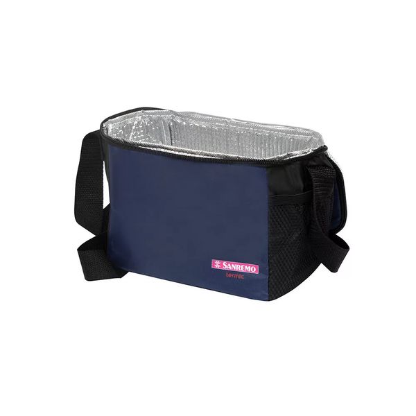 Bolsa Térmica Sanremo 4l Azul com Alça de Mão e Lateral Ajustável