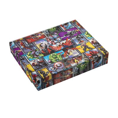 Papel de Presente Cromus Avengers 70cmx100cm - Item Sortido
