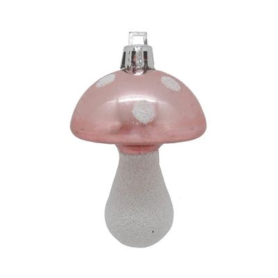 Enfeite Cogumelos Le com 3 Unidades Rosé Gold