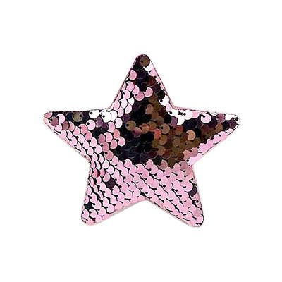 Presilha Natal Le Estrela Rosé Gold com 3 Unidades