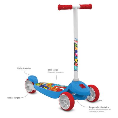 Patinete Skatenet Bandeirante Kid