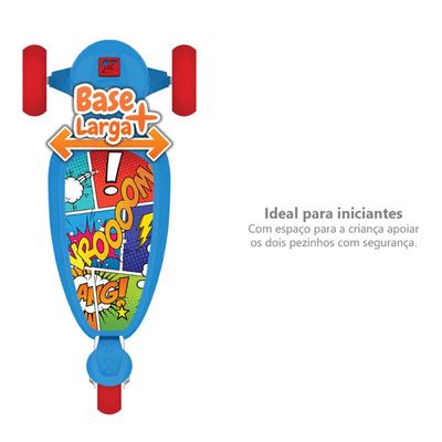 Patinete Skatenet Bandeirante Kid