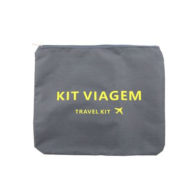 Kit Organizador Mala Le Travel com 3 Peças Cinza