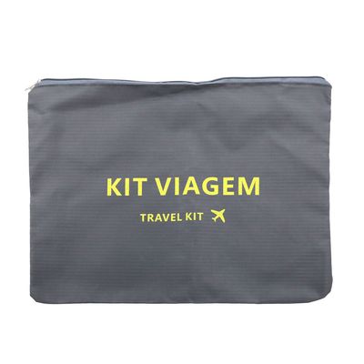Kit Organizador Mala Le Travel com 3 Peças Cinza