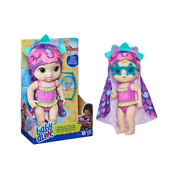 Boneca Baby Alive Bebê Dia de Sol Loira