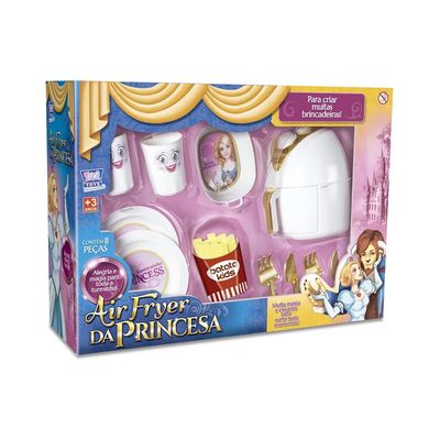 Kit Zuca Toys Air Fryer Princesa