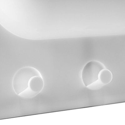 Porta-Objetos Suspenso Le 22x22cm Branco
