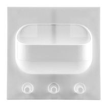 Porta-Objetos Suspenso Le 22x22cm Branco