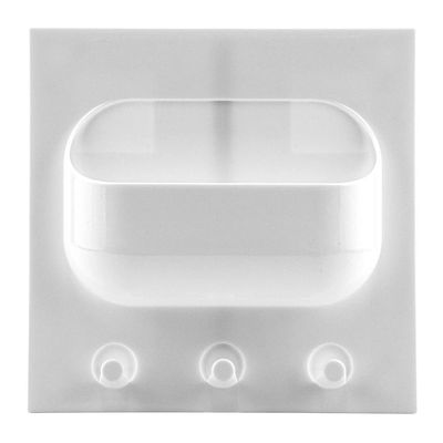 Porta-Objetos Suspenso Le 22x22cm Branco