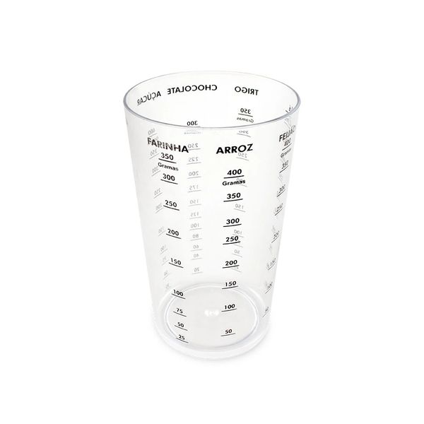 Copo Medidor Plasvale em Plástico Transparente 580ml Copo Medidor Plasvale em Plástico Transparente 580ml