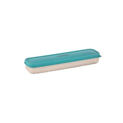 Conjunto Talher Aço Inox Com Estojo e Tampa Verde Tramontina