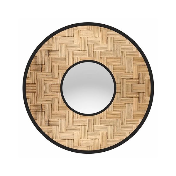 Quadro Le com Espelho Redondo 30cm