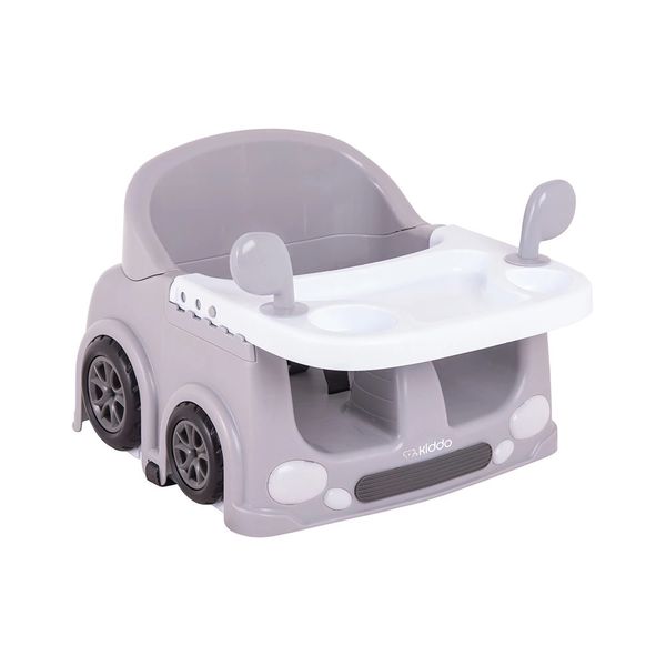 Cadeira de Alimentação Kiddo Portátil Drive Cinza Cadeira de Alimentação Kiddo Portátil Drive Cinza