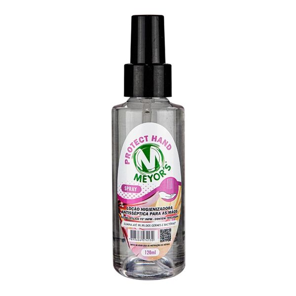 Loção Higienizadora Meyors Antisséptica com Álcool 70% 120ml