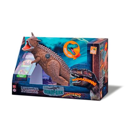 Dinossauro Bee Toys Carnotauros Articulado com Som