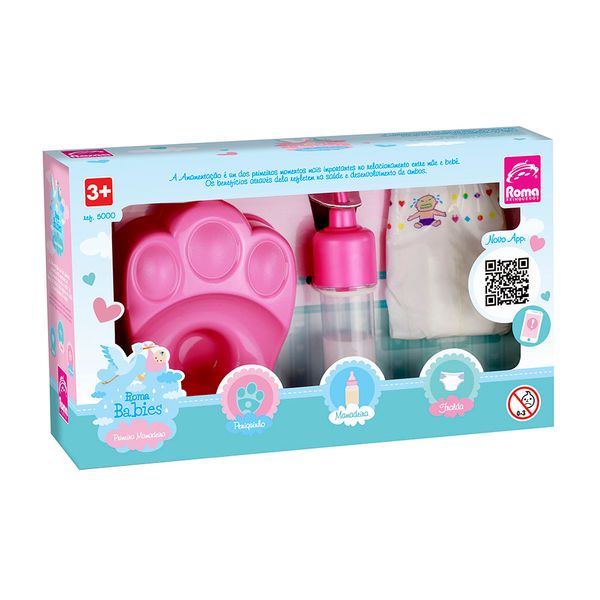 Kit Xixi com Fralda e Acessórios Roma Jensen Kit Xixi com Fralda e Acessórios Roma Jensen