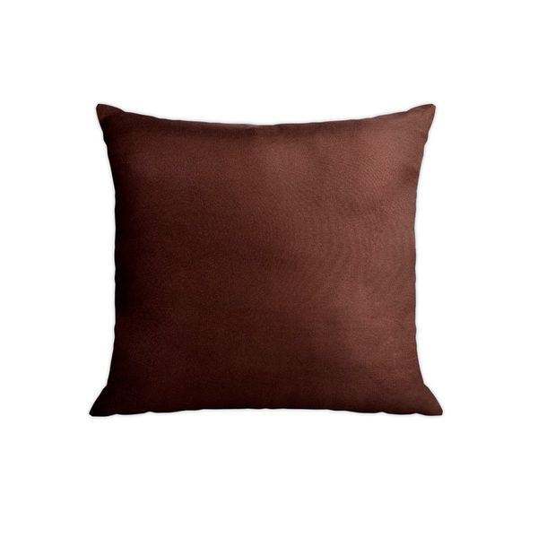 Almofada Microfibra 40x40 cm Marrom