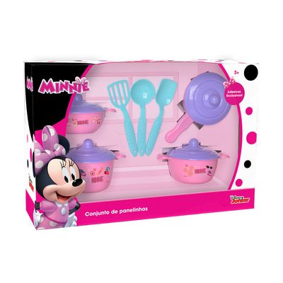 Conjunto de Panelinhas Mielle Minnie Disney Jr.