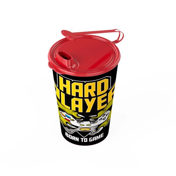 Copo Infantil Plasvale com Tampa Menino