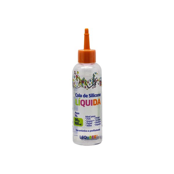 Cola de Silicone Líquida Leoarte 100ml Cola de Silicone Líquida Leoarte 100ml