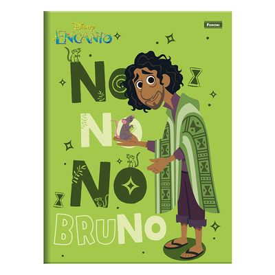 Caderno Brochura Foroni Capa Dura 1/4 Disney Encanto 80 Folhas - Item Sortido