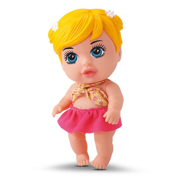 Boneca Bee Toys Mini Hugs Praia com Acessórios