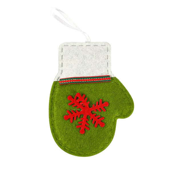 Enfeite de Natal em Feltro Le 10cm Enfeite de Natal em Feltro Le 10cm