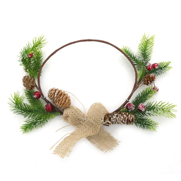 Guirlanda de Natal Pinha Le 15x27cm Guirlanda de Natal Pinha Le 15x27cm