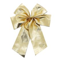 Enfeite de Natal Laço Le Dourado 13x16cm