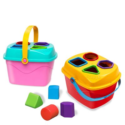 Brinquedo Cestinha Didática Cardoso Formas Geométricas