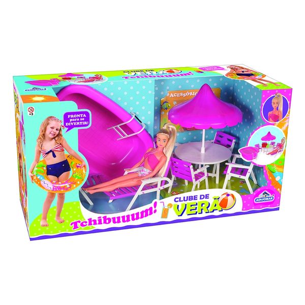 Boneca com Acessórios Adijomar Clube de Verão Boneca com Acessórios Adijomar Clube de Verão