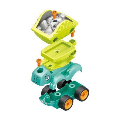 Kit Dino Caçamba DM Toys Aprenda a Montar