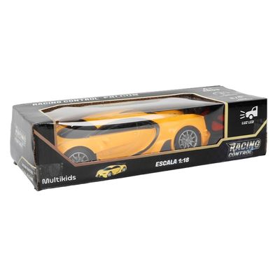 Carro de Controle Remoto Multikids Rancing Falcon Amarelo