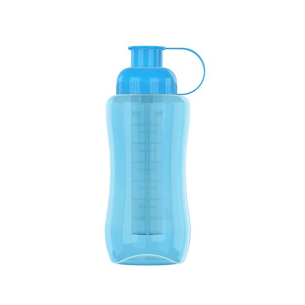 Garrafa Squeeze Homeflex com Tubo de Gelo 600ml - Item Sortido
