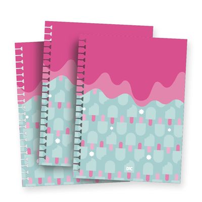 Caderno Colegial 1/4 DAC Smart Hello 80 Folhas