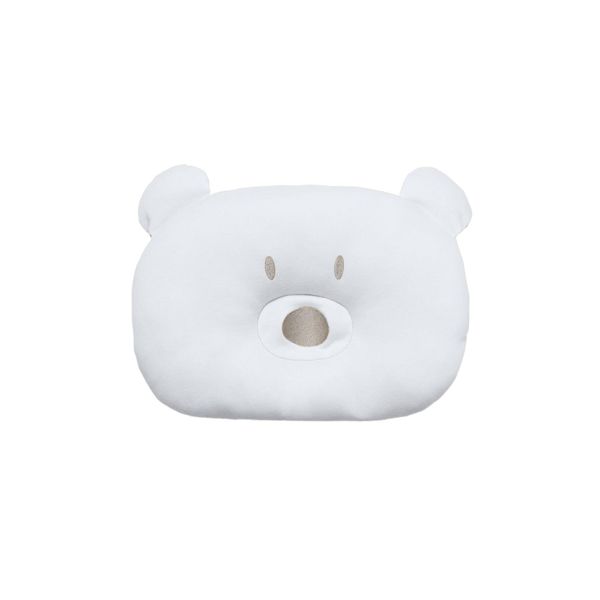 Travesseiro / Almofada Para Bebê Urso Branco - Hug Branco