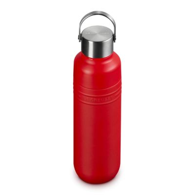 GARRAFA LE CREUSET TÉRMICA ON THE GO EM AÇO INOXIDÁVEL 500ML VERMELHO 41066280600001