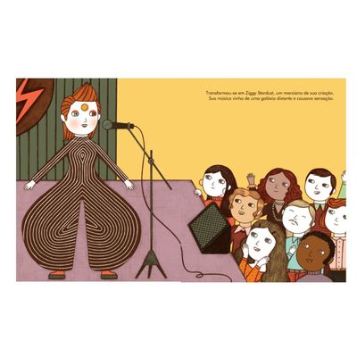 Livro Gente Pequena, Grandes Sonhos - David Bowie - Catapulta