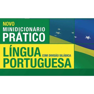 Livro Minidicionário Prático - Língua Portuguesa com Divisão Silábica - Editora DCL