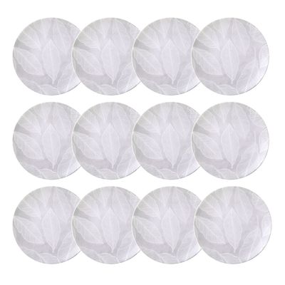Prato Raso Porcelana Decorada Arbo 25cm 12 Unidades - Tramontina 96580/070
