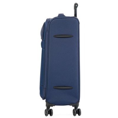 Mala Média de 23kg Poliéster 4 Rodas 23" Edimburgo Azul M / Azul