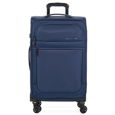 Mala Média de 23kg Poliéster 4 Rodas 23" Edimburgo Azul M / Azul