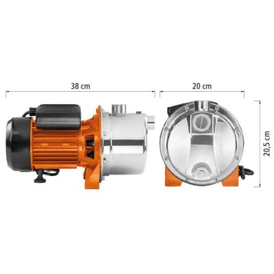 Motobomba Bomba D'água Autoaspirante Inox Tramontina BTA10i Bivolt Poço Irrigação Doméstico