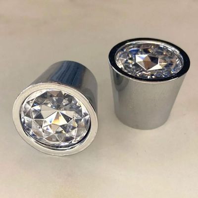 Puxador Ponto Cromado 2cm para Móveis Torralba Trend Redondo Planejado Zamac