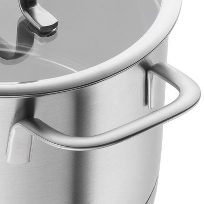 Jogo de Panelas Inox Zwilling Trueflow com 4 peças: Elegância e Precisão na Cozinha