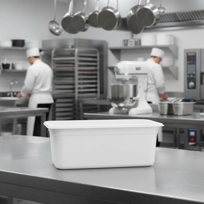 Cuba Gastronorm 1/3 150mm Branca em Polipropileno