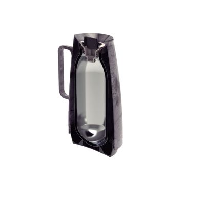 Bule Térmico Tramontina Exata em Plástico Marmorizado Cinza 500 ml