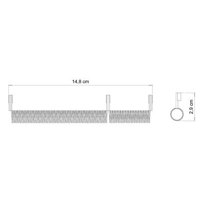 Resistência Chuveiro Ducha Linea 220v 5500w Zagonel