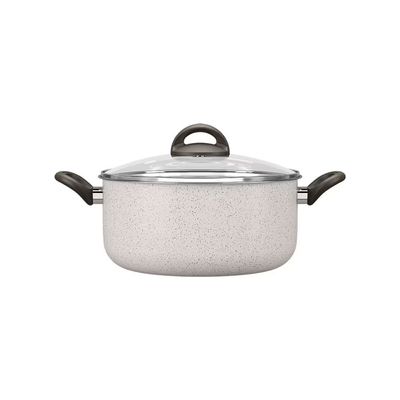Caçarola Brinox Suprema 24cm Ceramic Life 4,5L Vanilla n/a